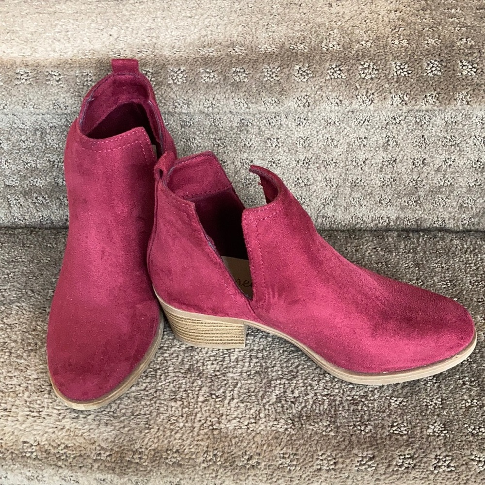 Suede Booties - Picture 2 of 4